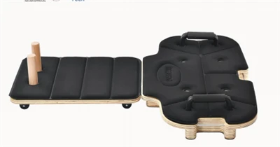 Tre multifunksjonelle Pilates Rower Studio Reformers